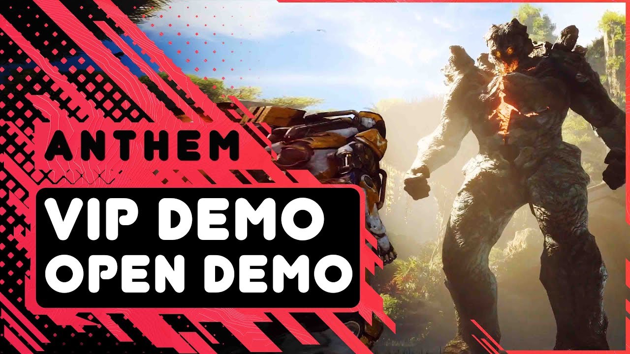 Anthem VIP & OPEN Demo INFO\\  Need To Know