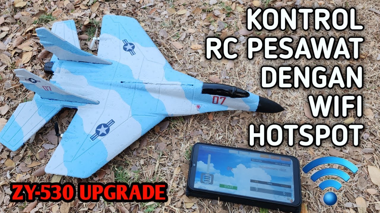 Unboxing dan Test Terbang RC Pesawat Viral - RC ZY 530 Limited Edition