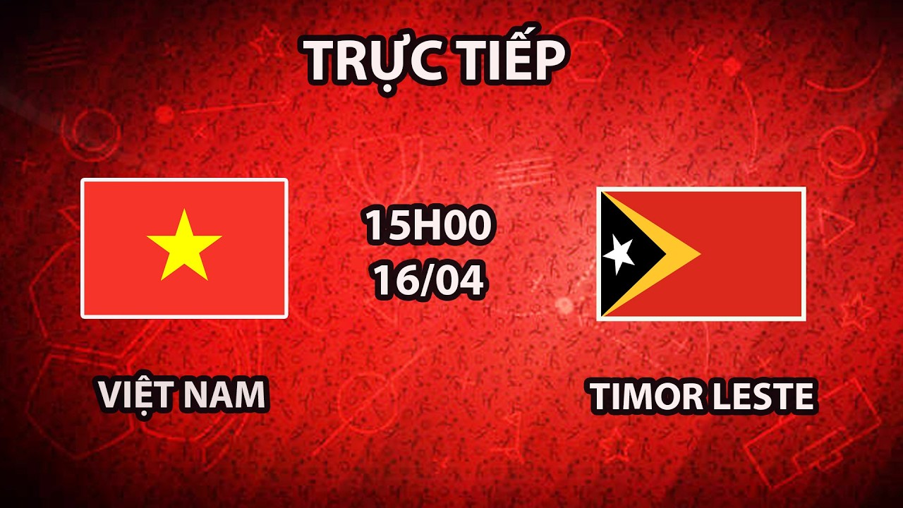🔴U17 Việt Nam - U17 Timor Leste | AFC U-17 Asian Cup | Đ&aacute; Như M&egrave;o Vờn Chuột Trước Đối Thủ
