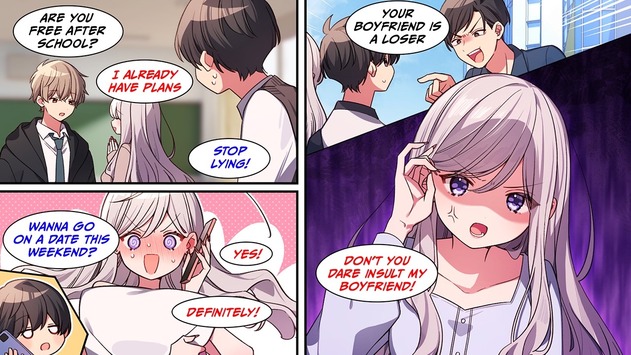 [Manga Dub] She turns down all the guys, but wants to go home with me?