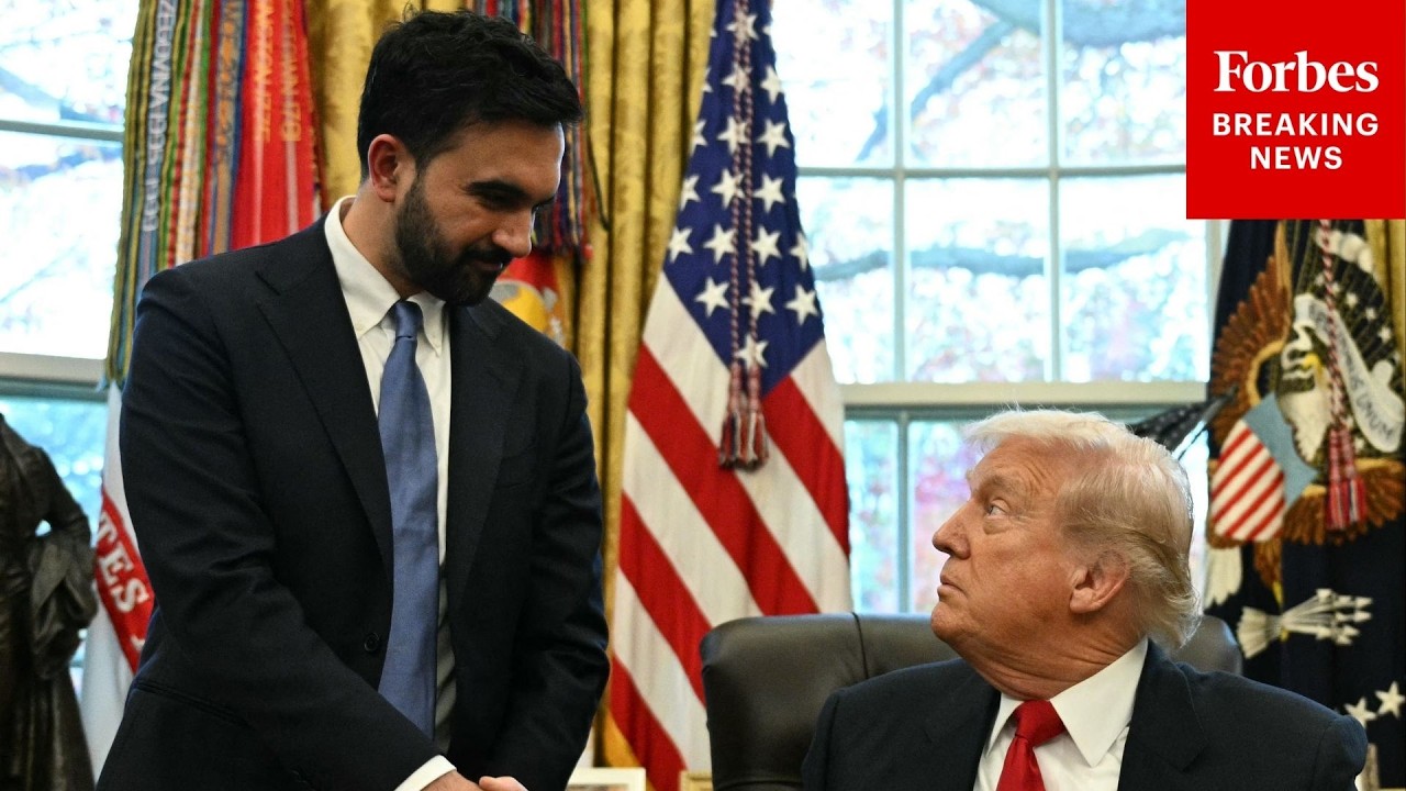 JUST IN: New York City Mayor Zohran Mamdani Grilled By Reporters About Meeting With Trump In DC