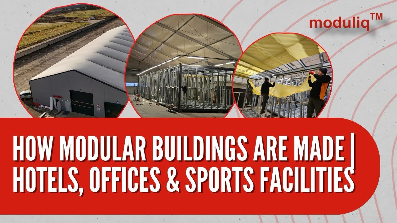 How Modular Buildings Are Made | Hotels, Offices & Sports Facilities