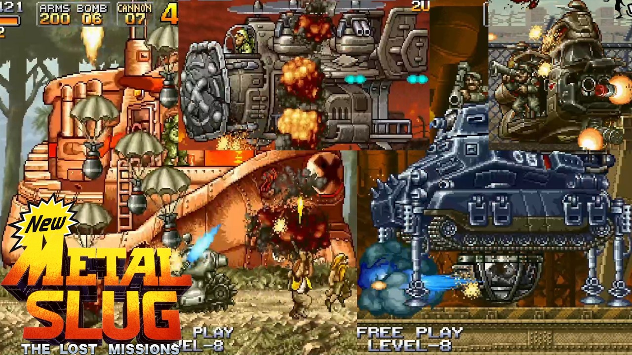 Metal Slug Misiones perdidas Fanthology Level 8 60fps #kofnodead #metalslug #reels #shorts #fangame