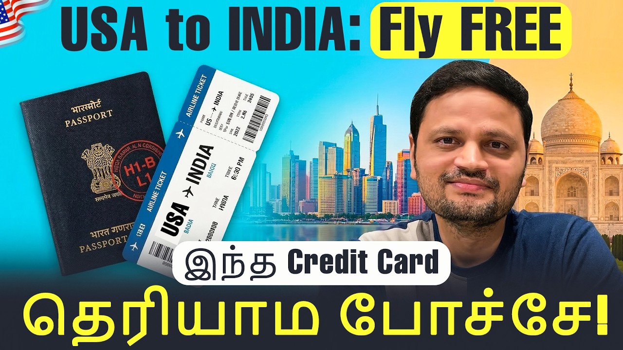 USA Visa Holders India-க்கு Travel பண்றீங்களா? ✈️ Best Credit Cards for Indians in the USA