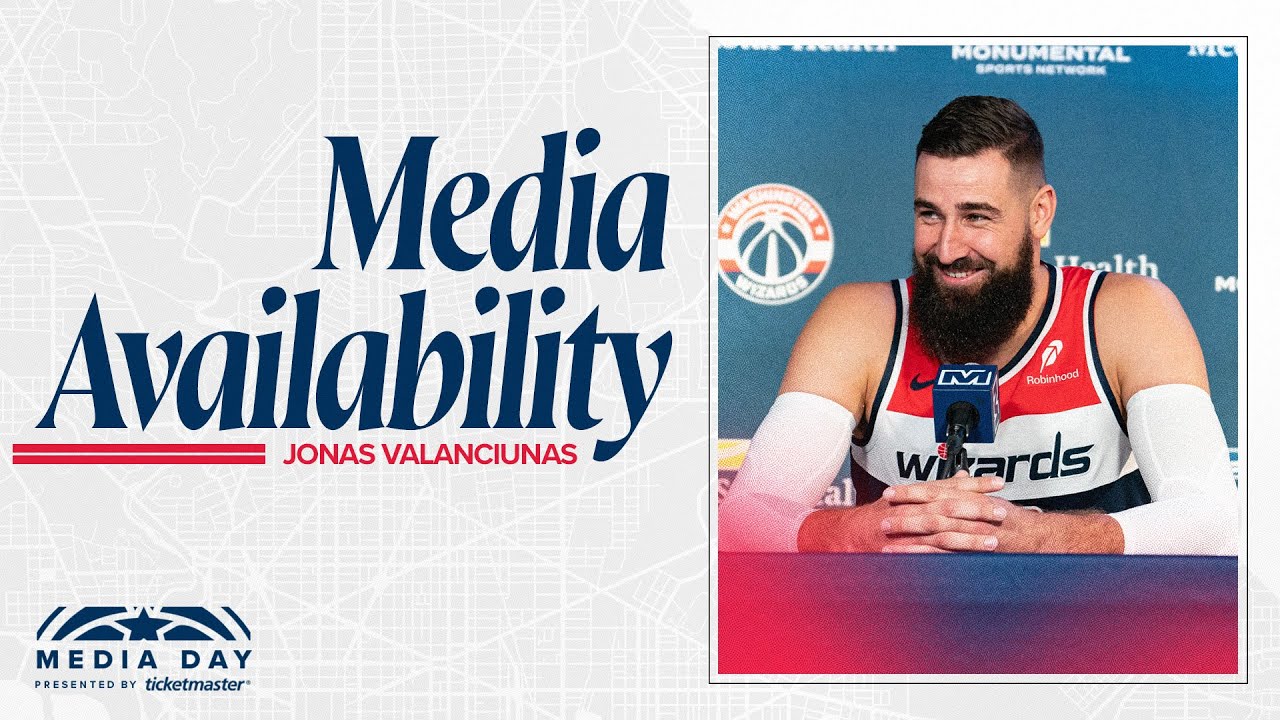 Media Availability: Jonas Valančiūnas | 09/30/24
