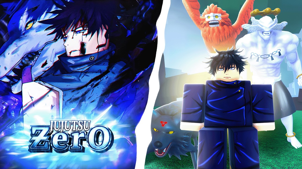 СТАНОВЛЮСЬ МЕГУМИ ФУСИГУРО И ОТКРЫВАЮ МАХОРАГУ в Roblox Jujutsu Zero (Десять теней)