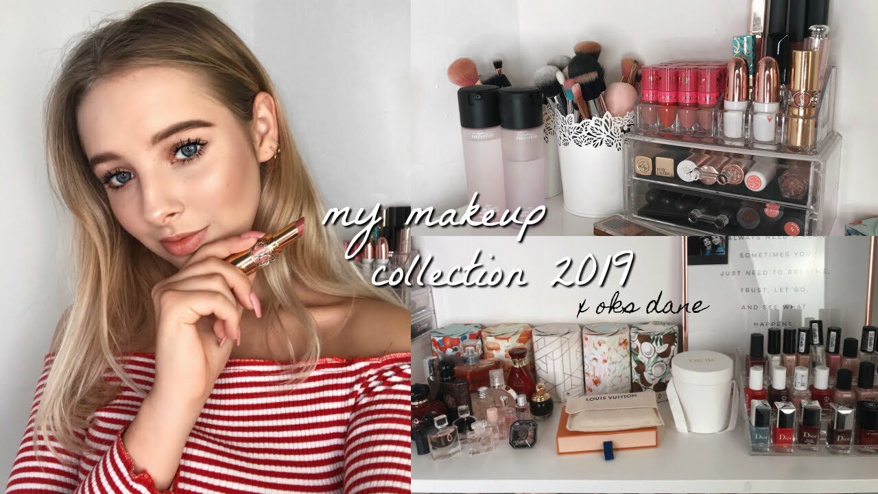 MY MAKEUP COLLECTION 2019💋✨||Oks Dane