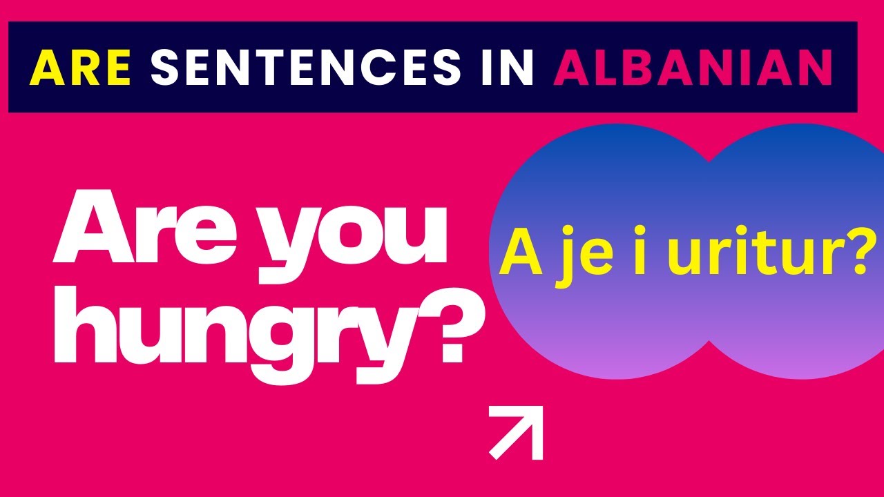Are sentences in Albanian & English | Sentences in Albanian | Learn Entry
