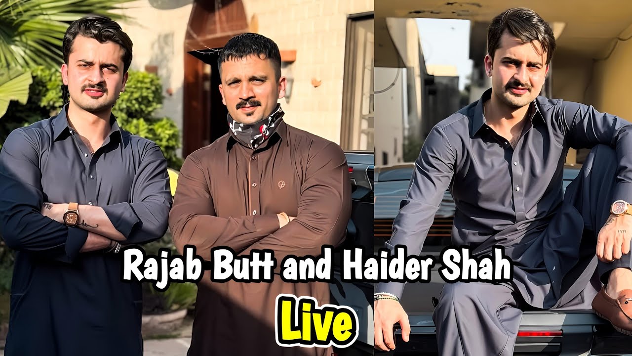 Rajab Butt and Haider Shah Live | New Look Clean Shave | 16 April