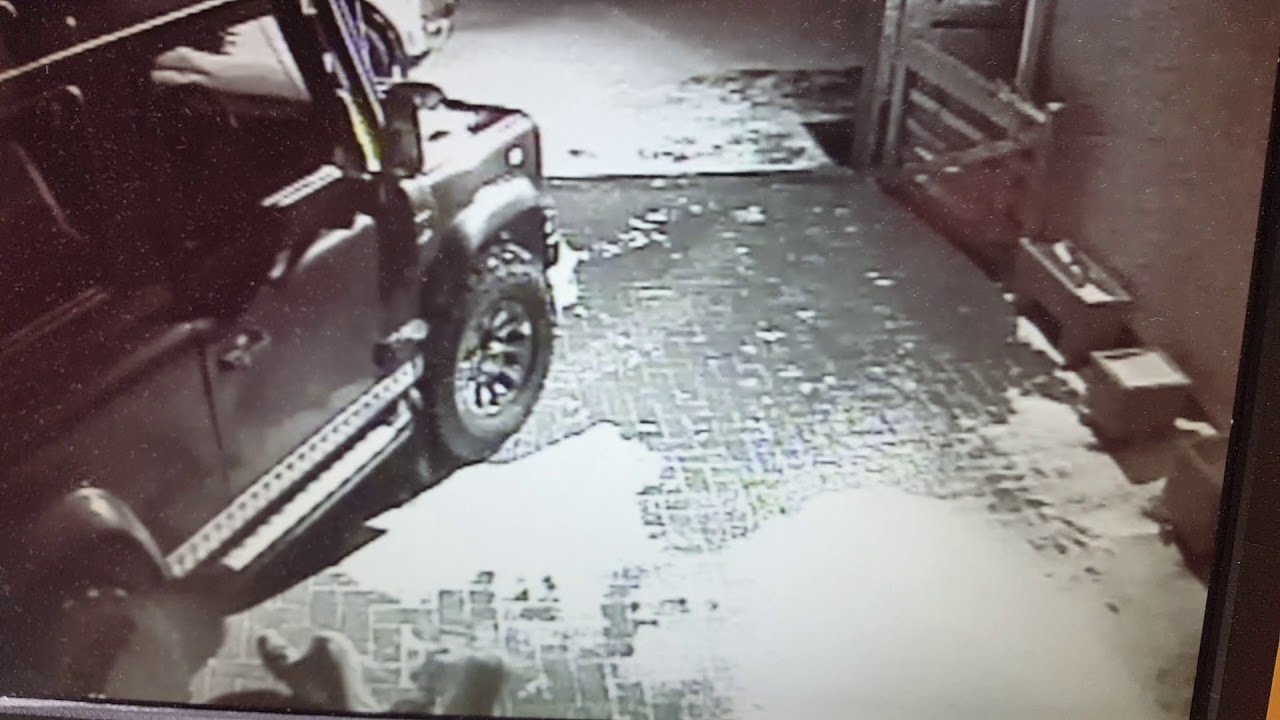 Land Rover Defender anti theft device.
