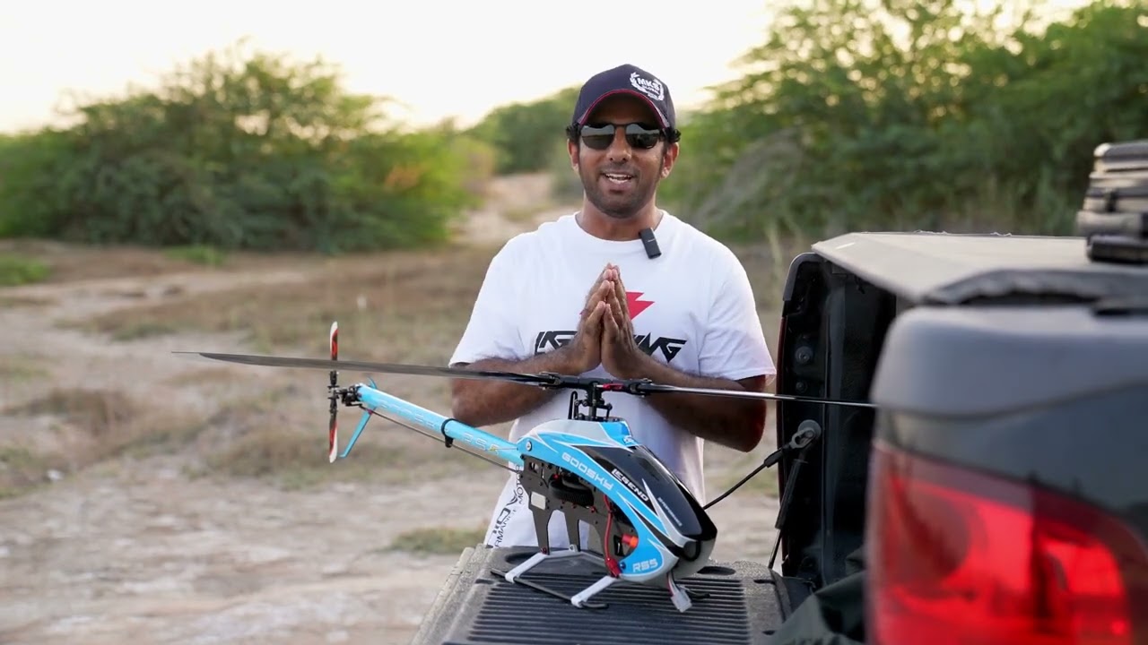 one of the strongest 6s Rc helicopter in the world Goosky RS5 , Tareq Alsaadi Goosky RS5