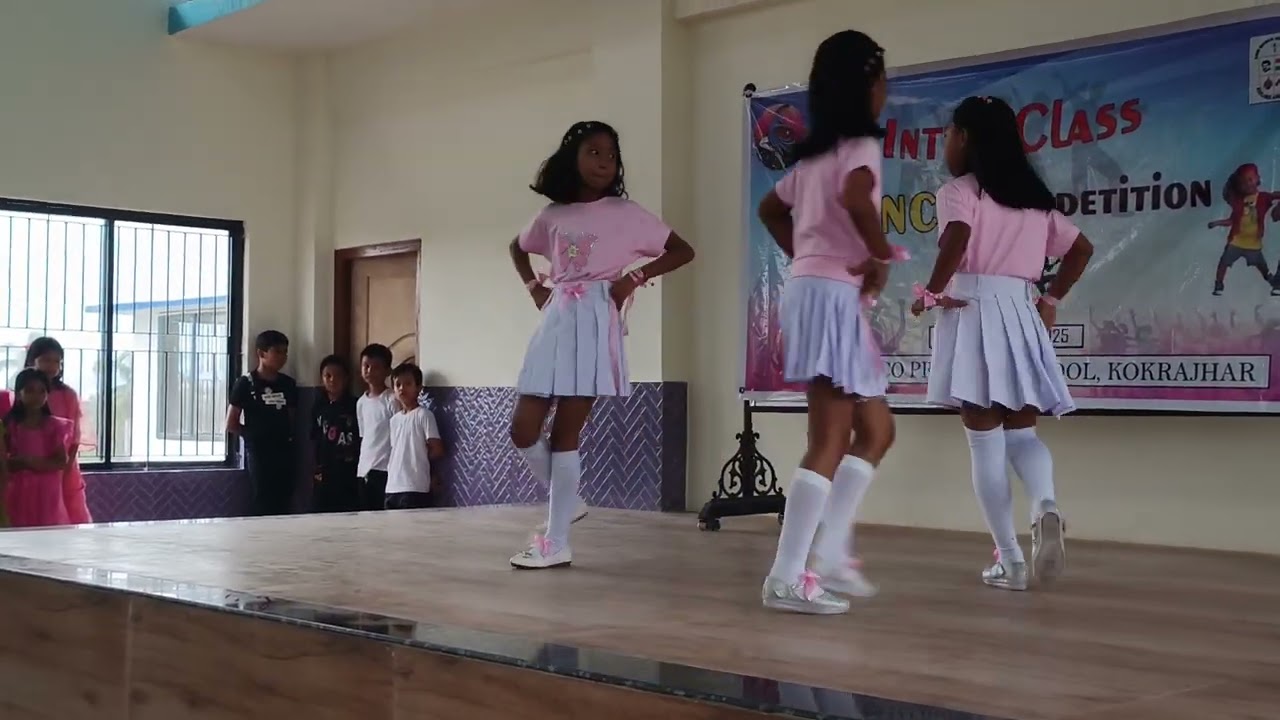 Barbie Girl dance cover by class 4 students @Dance Competition @DBSK