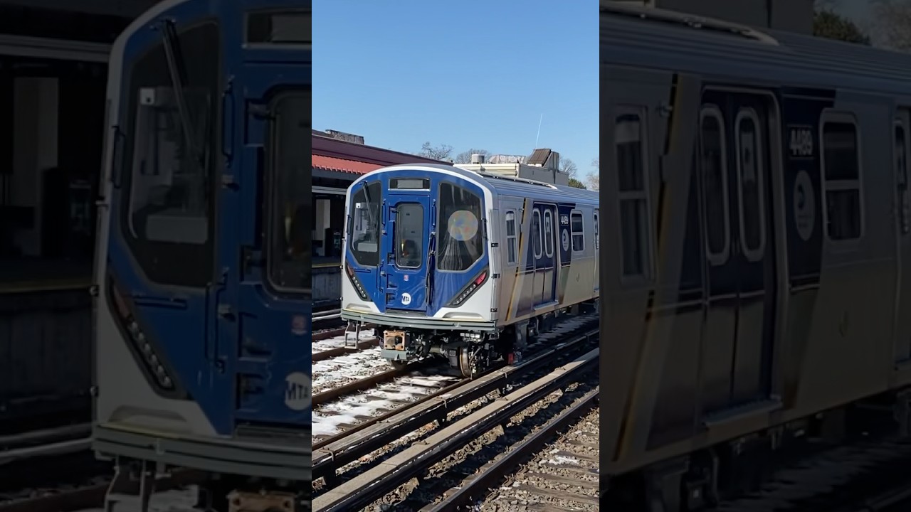 R211 test train at Avenue J!