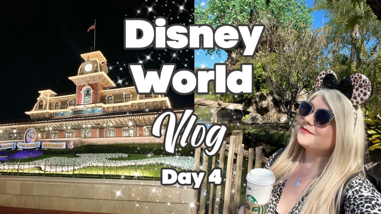 Disney World Vlog 2023 Day 4 🌳 Animal Kingdom, Magic Kingdom at Night & Polynesian Resort