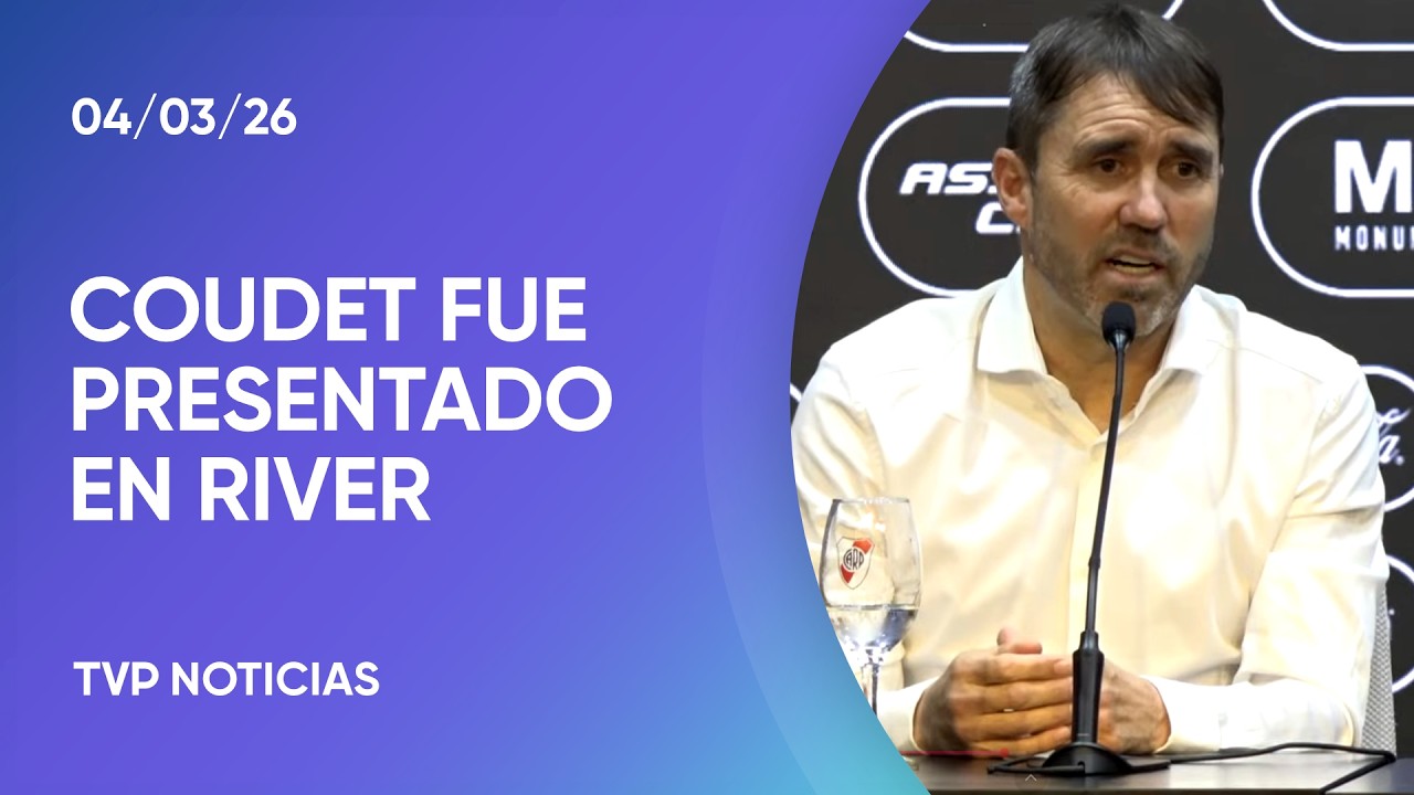 Coudet ya es DT de River: “No vine a un cumpleaños”