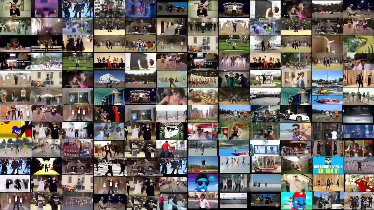 144 Gangnam Style's Mashup Remake