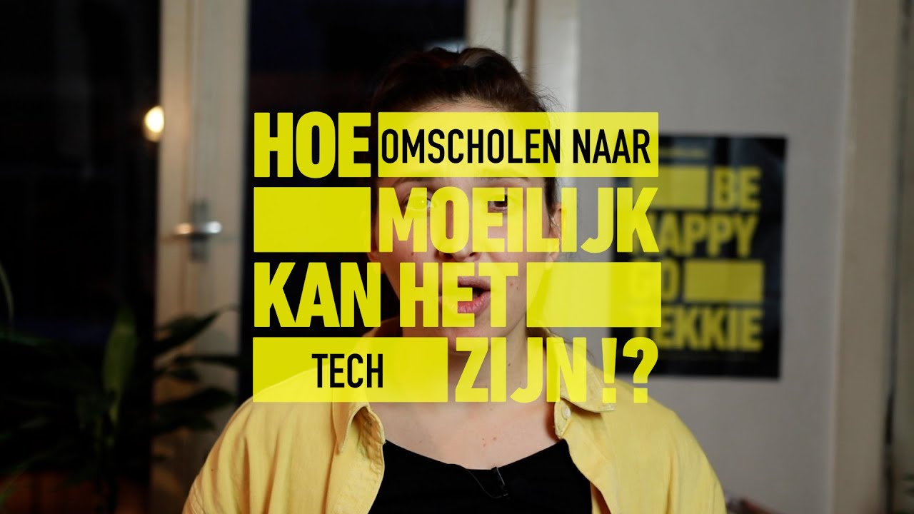 Financiering om je te laten omscholen tot tekkie!