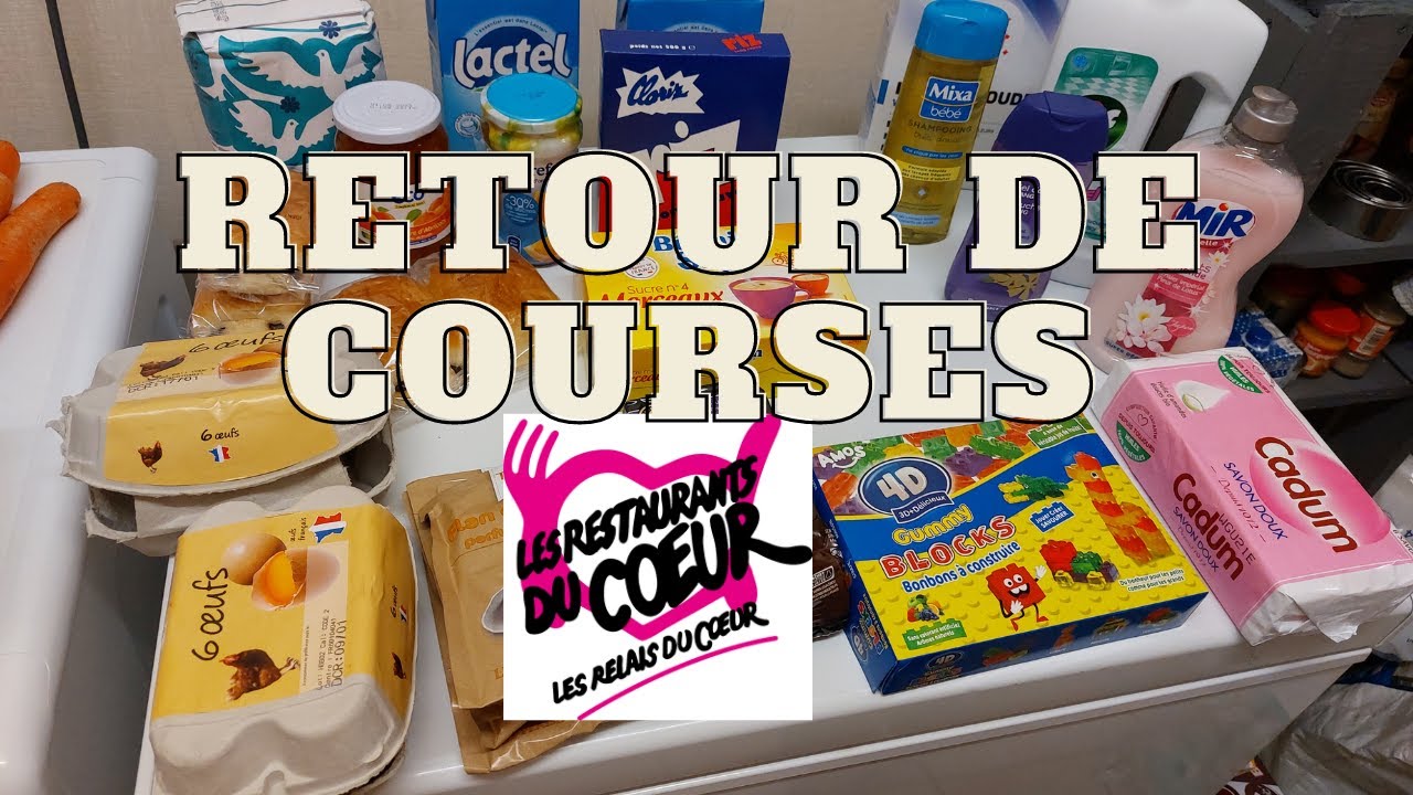 RETOUR DE COURSES : Resto du Coeur #1