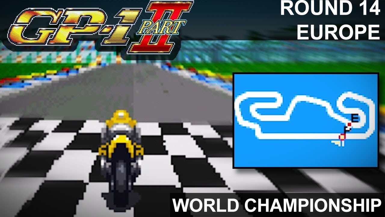 GP-1 Part II (SNES) - World Championship - Round 14: Europe Gameplay