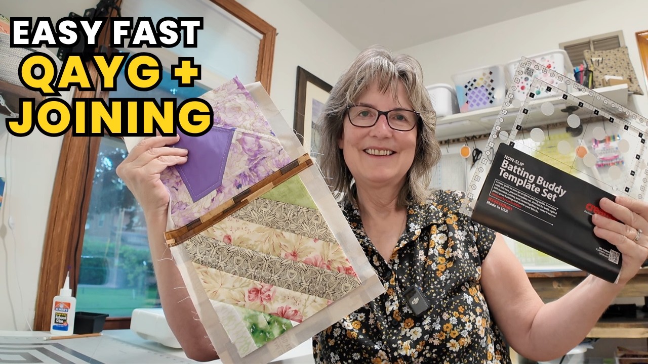 Самая простая техника лоскутного шитья &laquo;квилт-как-вы-шьете&raquo; (Quilt as you go) для обрезков ткани ...