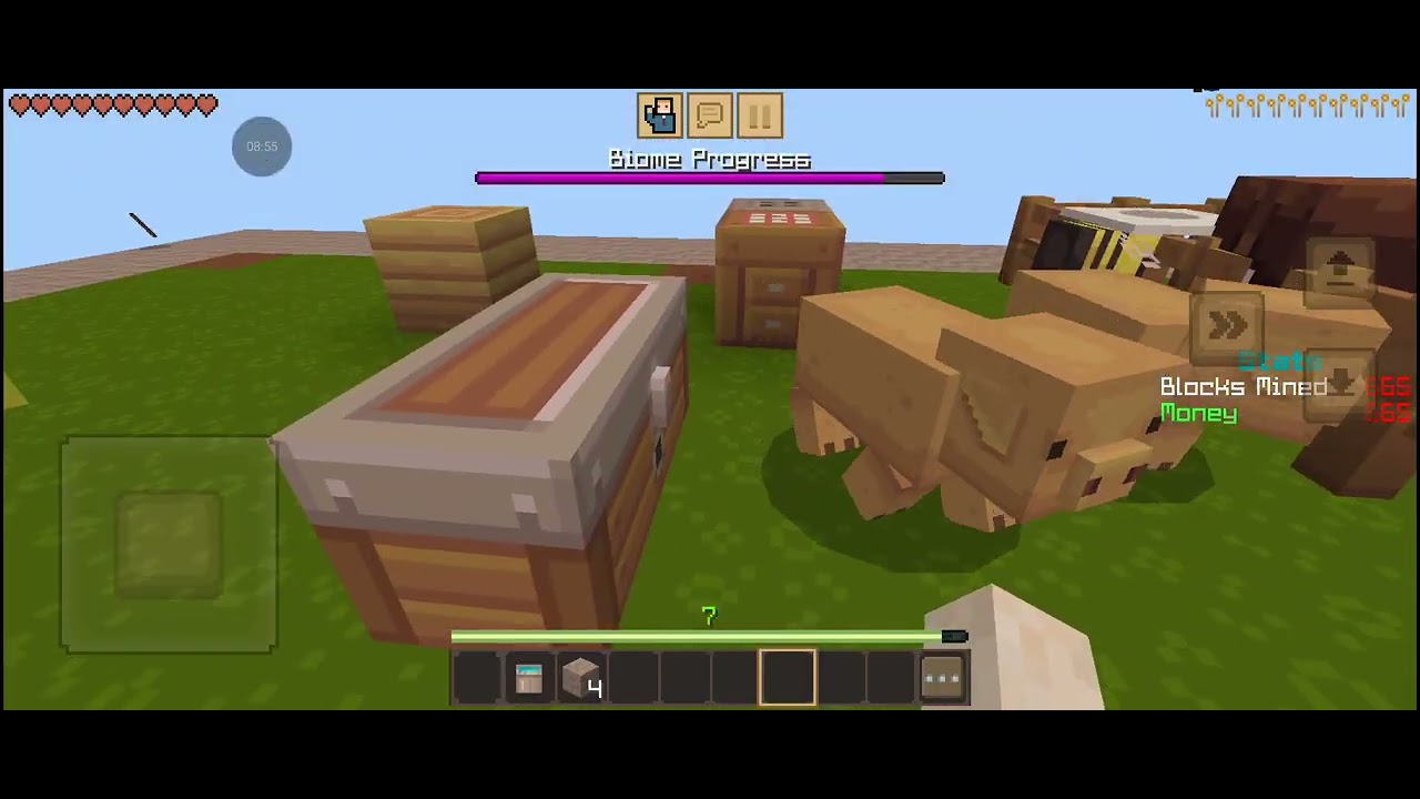 EAI galera Ep2 desculpa a demora de Minecraft um bloco 