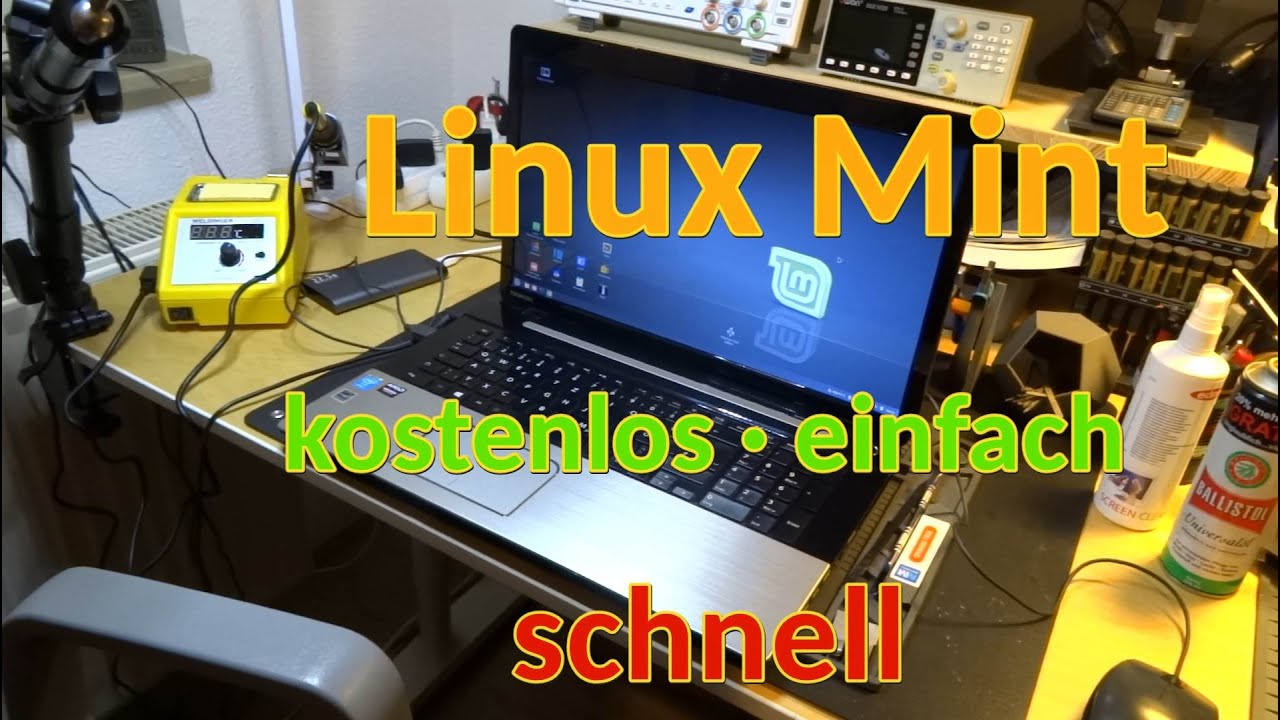 Da hab ich mal Linux Mint installiert ► kostenlos &middot; einfach &middot; schnell ► Demo (keine Anleitung)