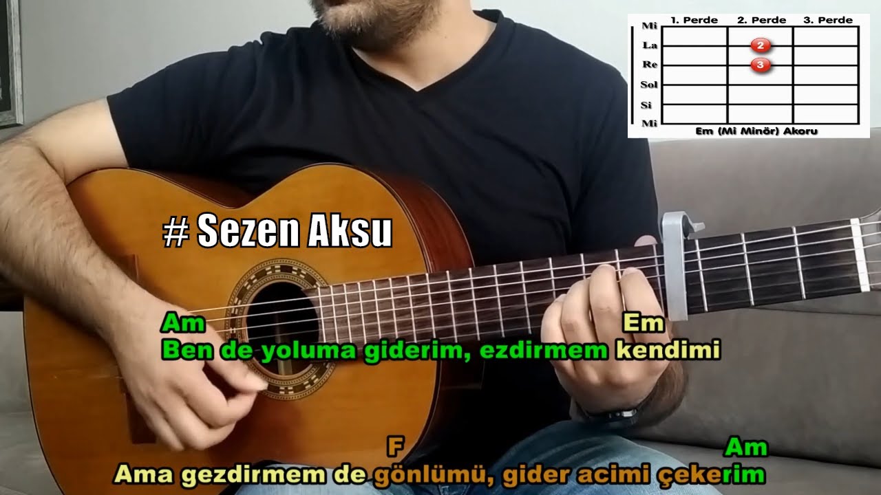 Sezen Aksu | Ben De Yoluma Giderim | Gitar Dersi