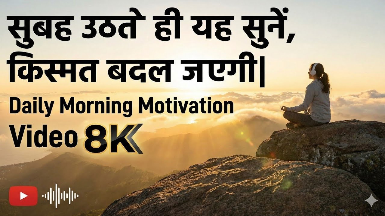 🌟 सुबह उठते ही यह सुनें, किस्मत बदल जाएगी🌟| Daily Morning Motivation #motivation #viral #facts 