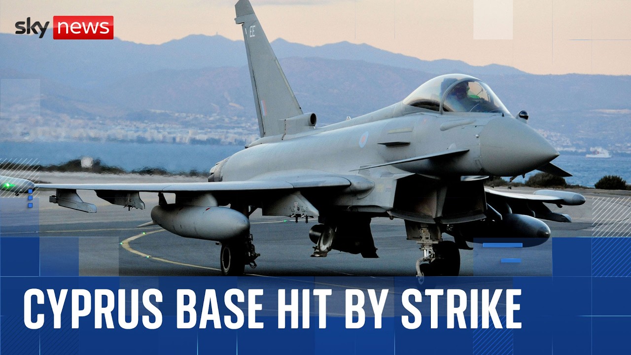RAF base in Cyprus hit by drone strike