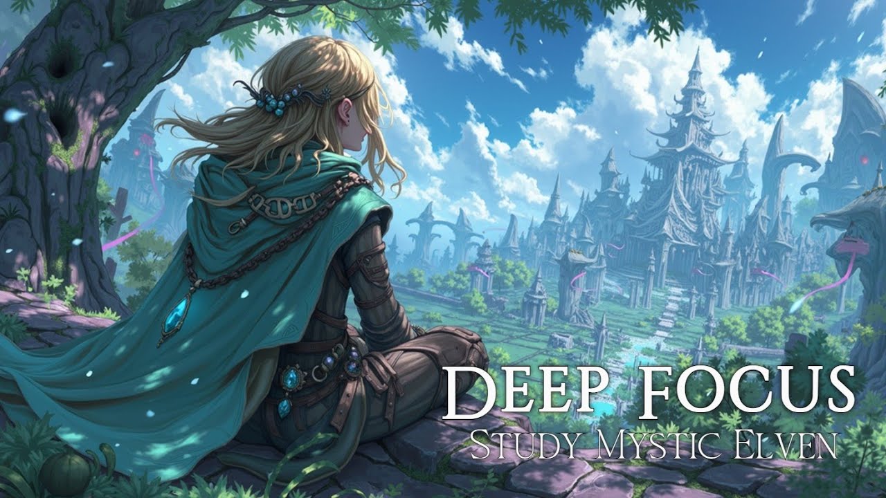 Мистическая эльфийская атмосфера | Музыка для учебы и чтения в стиле фэнтези