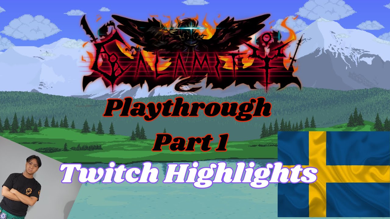 Terraria Calamity på Svenska - Stream Highlights del 1