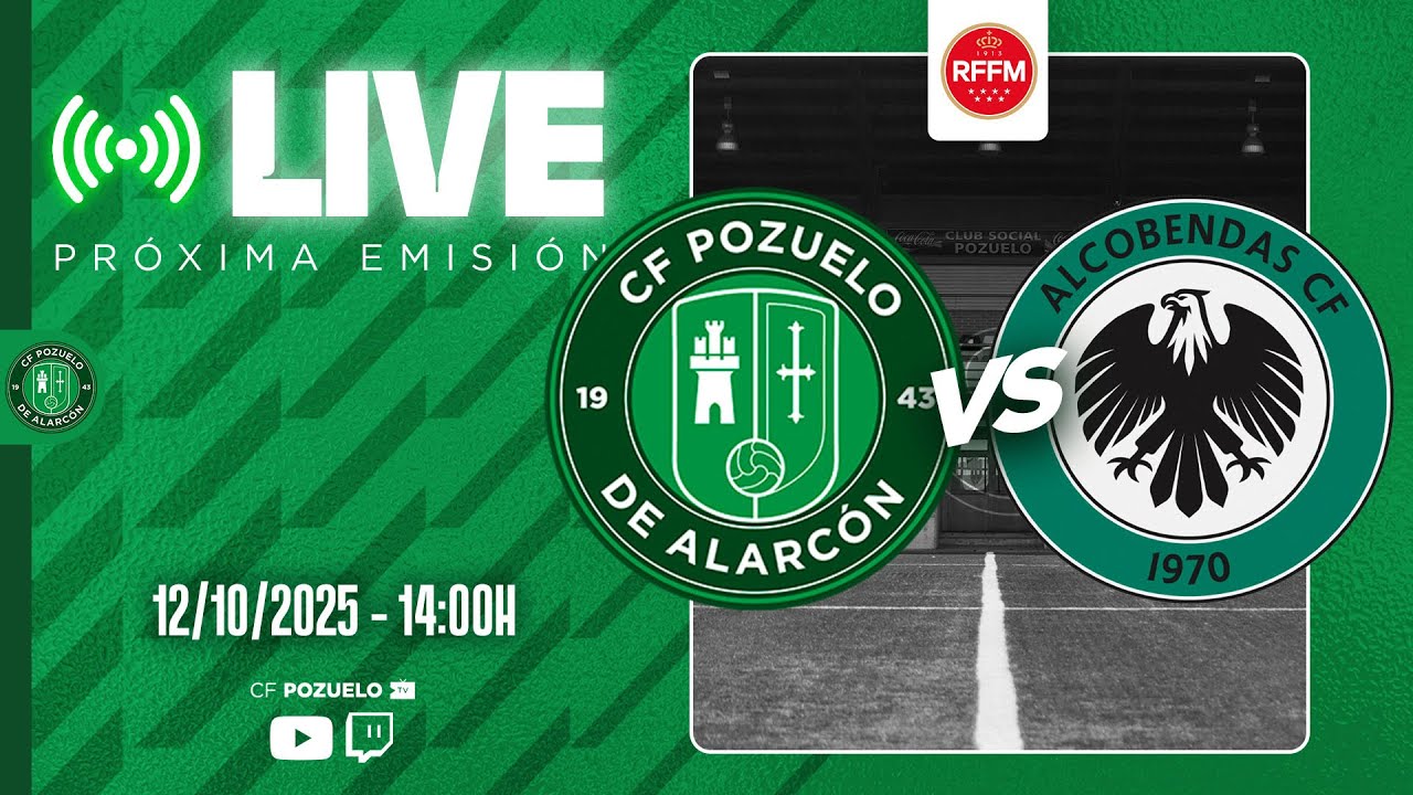 🔴 DIRECTO | CF POZUELO B 🆚 ALCOBENDAS CF | J5
