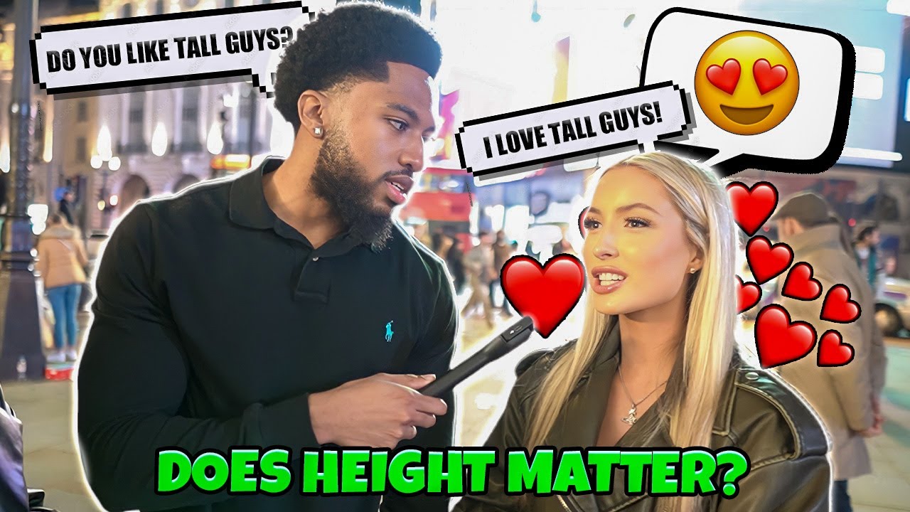 Asking Girls Does Height Matter? (STREET INTERVIEW)