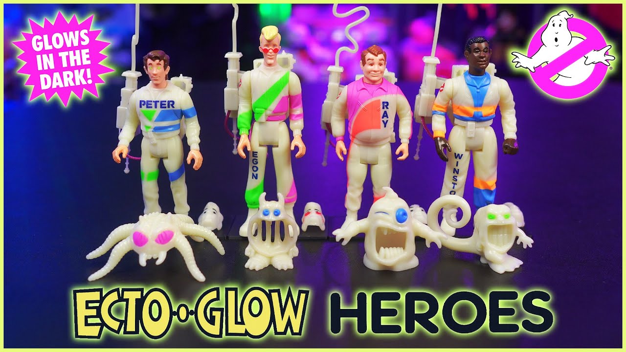 The Real Ghostbusters Ecto-Glow Heroes Collector's Set | UNBOXING