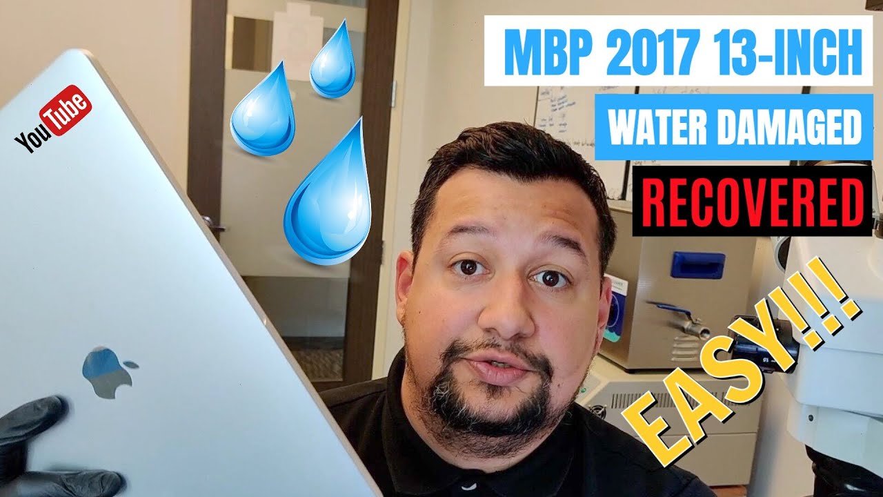 MacBook Pro 2017 13-inch A1706 WATER DAMAGEEEED. Easy and simple process to fix it.
