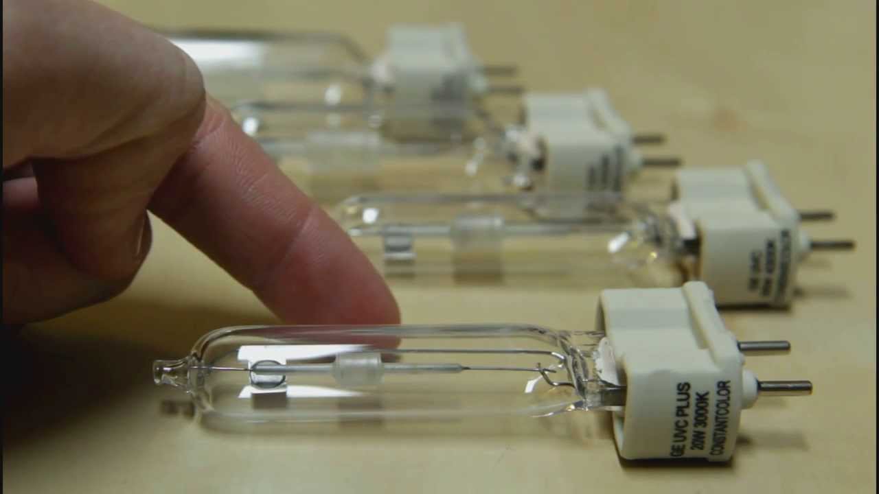 Tiny 20w metal halide lamp.