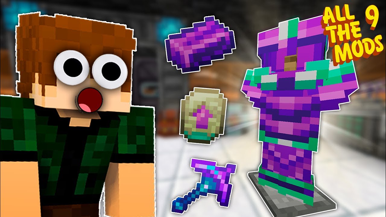 TUDO SOBRE UNOBTAINIUM!!! Onde o Minério e Templates!! - Minecraft ATM 9 #28 (1.20 + Mods)