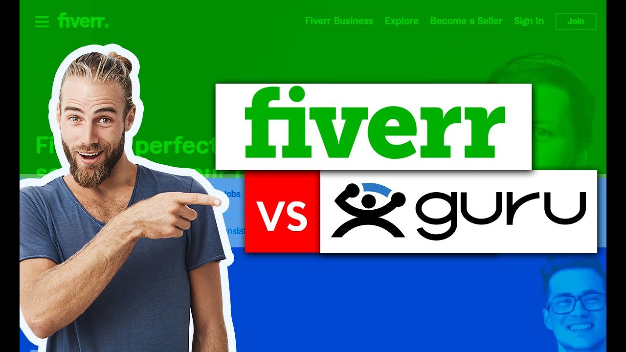 Fiverr vs Guru Review 🔥 Best Freelance Worker Sites in 2026