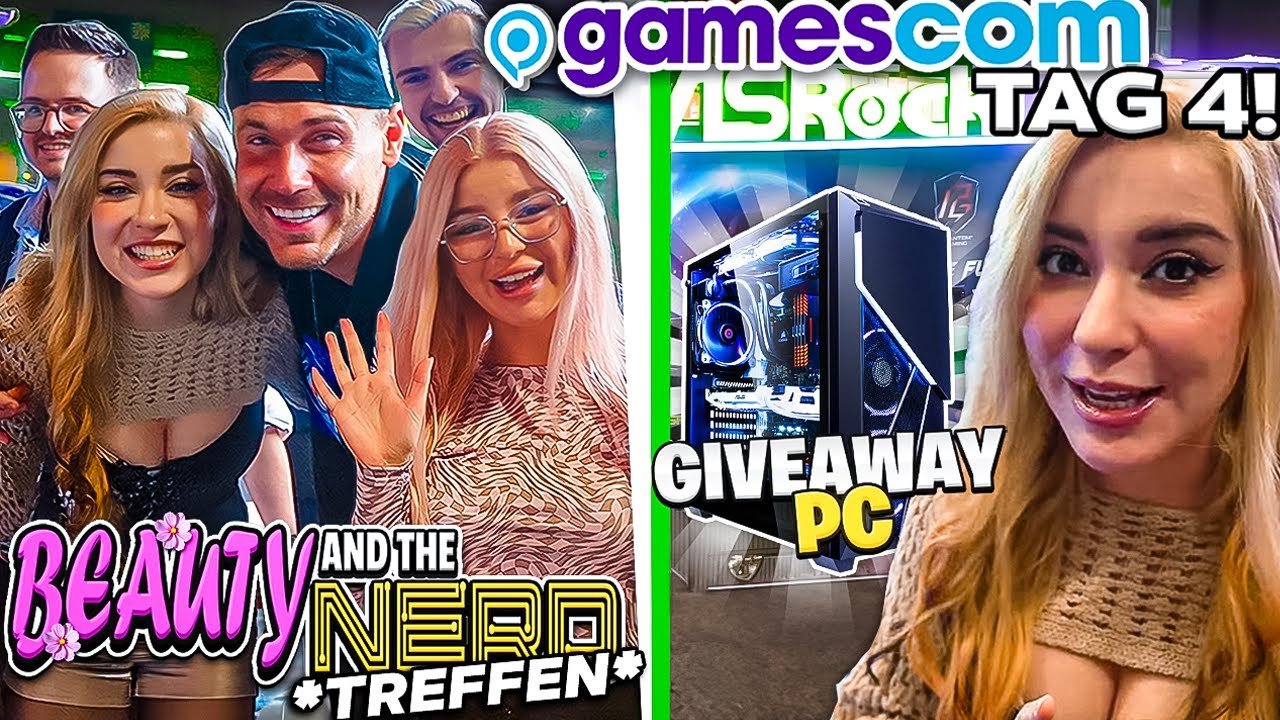 Beauty and The Nerd Cast auf der gamescom getroffen und es gibt ein Giveaway!