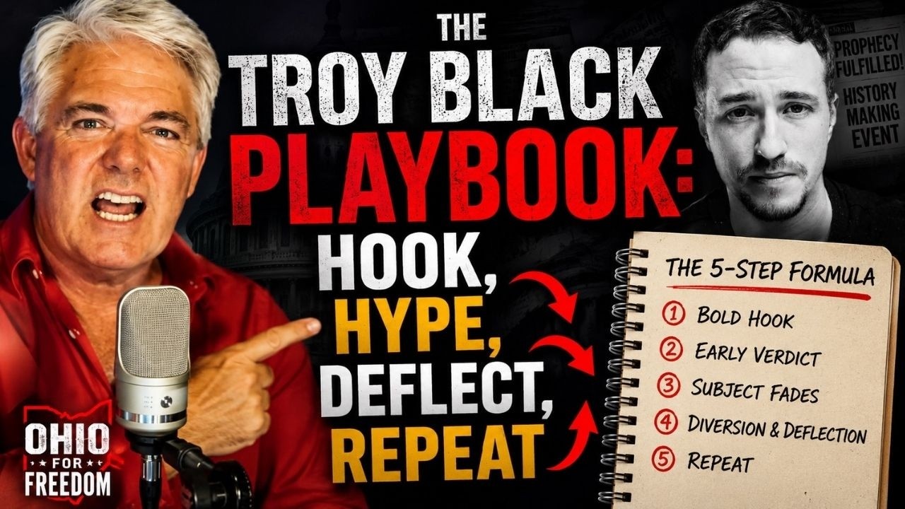 The Troy Black Playbook: Hook, Hype, Deflect, Repeat