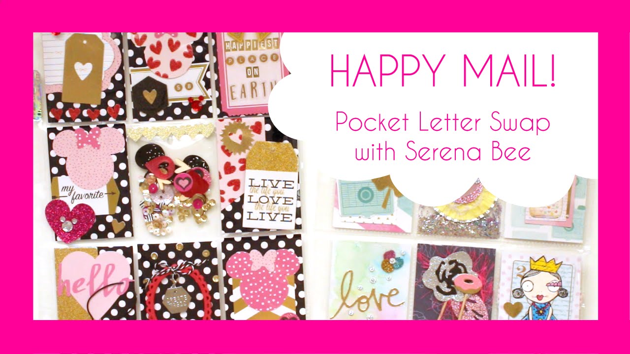 Happy Mail! // Pocket Letter Swap with Serena Bee