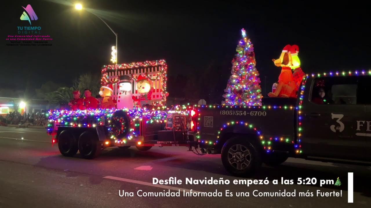 Desfile de Navidad 🎄 de Santa María