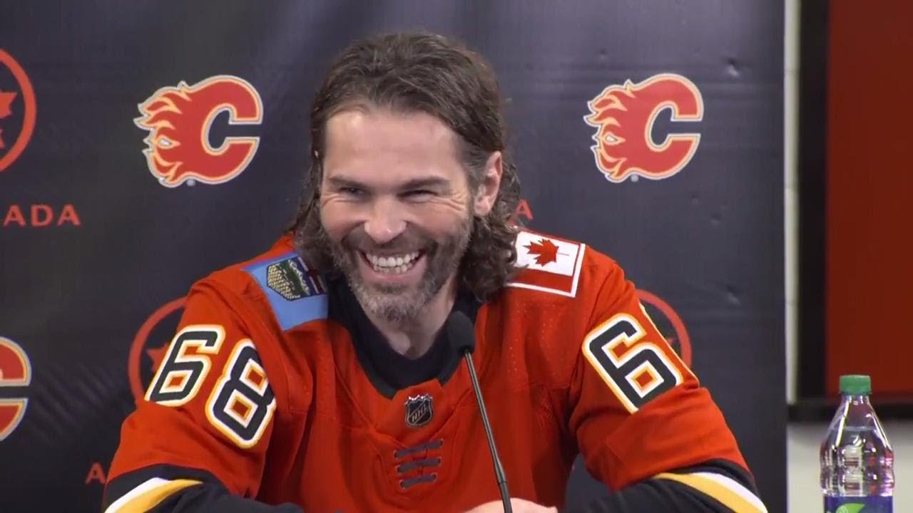 Jagr on Flames to help team, not to break any records