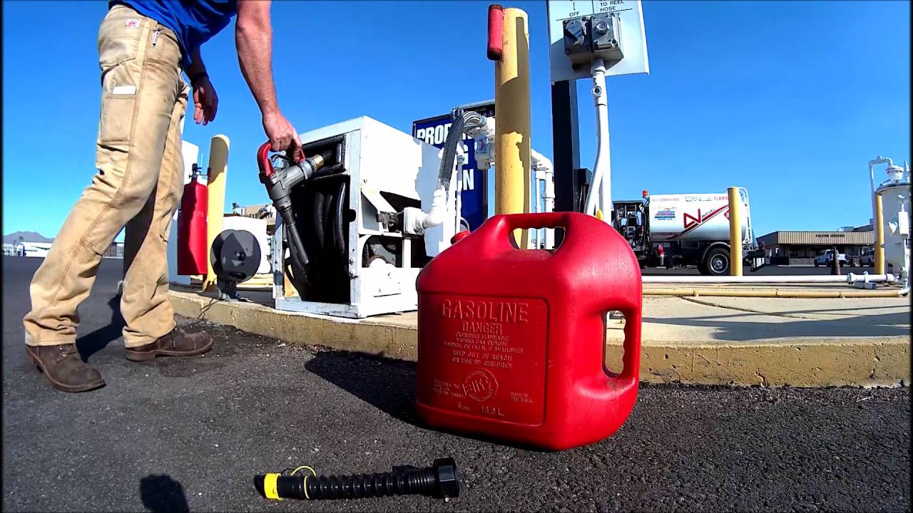 Perfect ethanol free gas for your chainsaw--Avgas 100LL