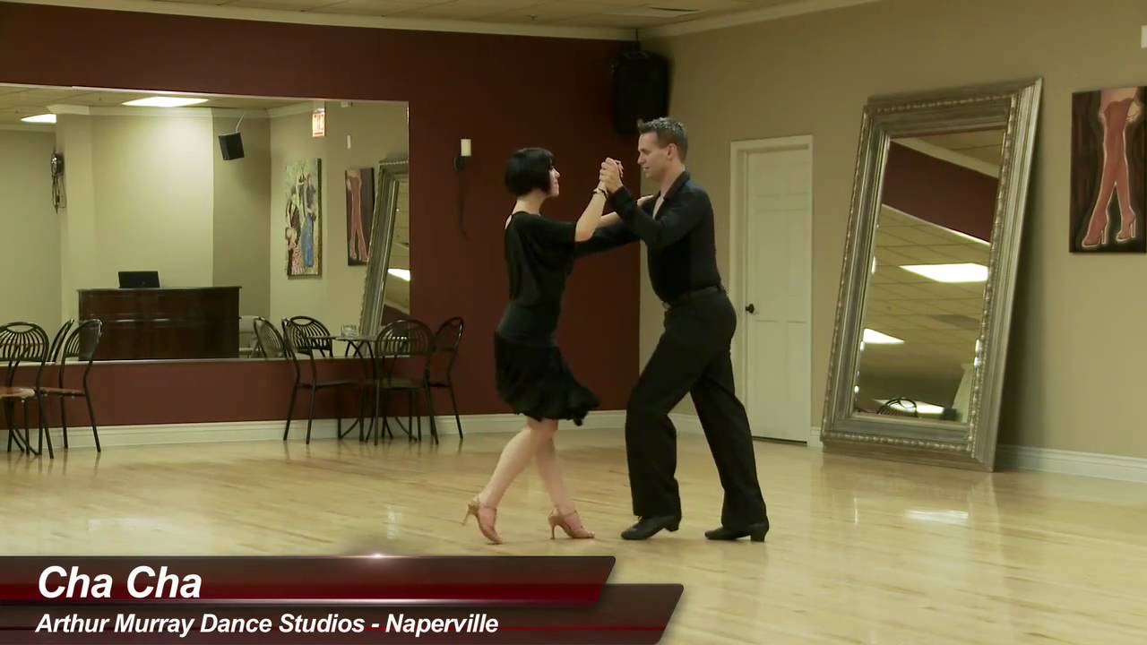 Cha Cha - James Dutton & Kelly Lakomy dance cha cha at Arthur Murray Naperville Dance Studio
