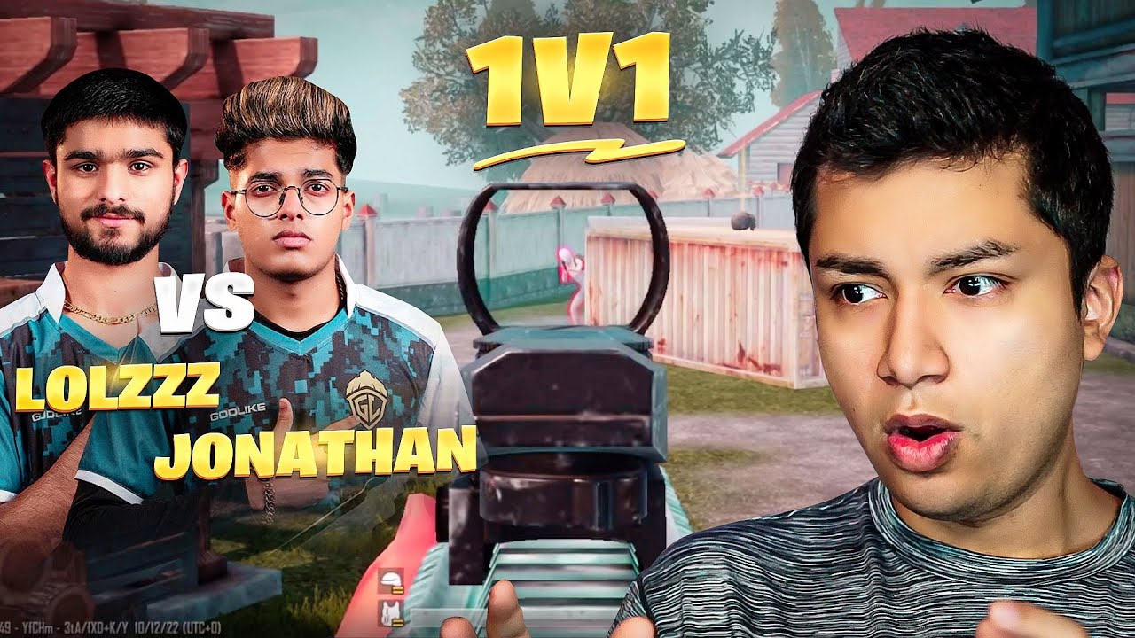 ROLEX РЕАКЦИЯ на Jonathan Gaming против LoLzZz Gaming (1 на 1 TDM)