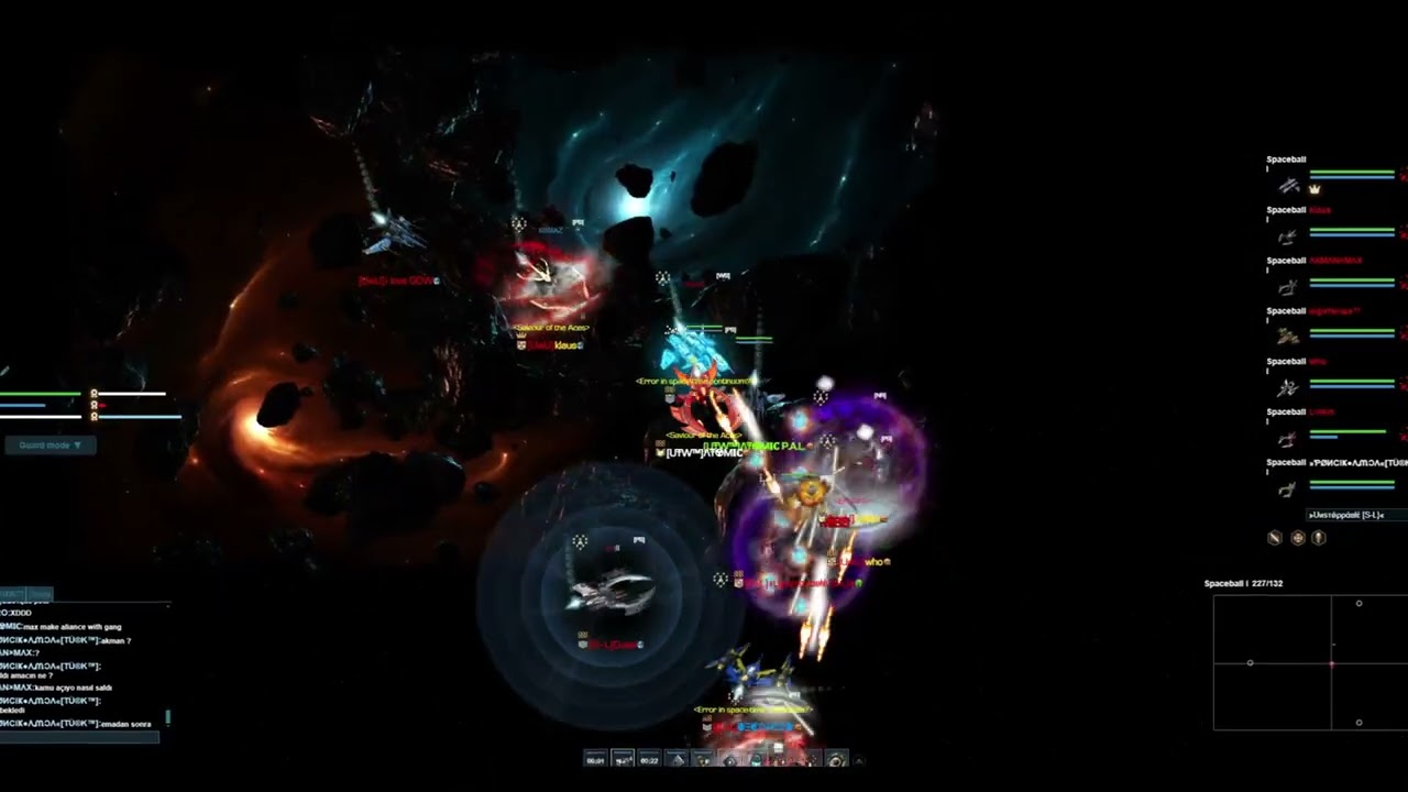 Space Aces - Start