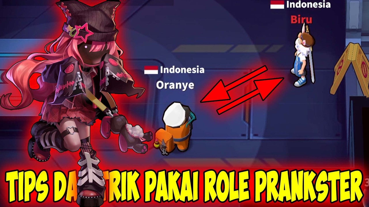 TIPS DAN TRIK MENGGUNAKAN ROLE PRANKSTER !! Super Sus Indonesia