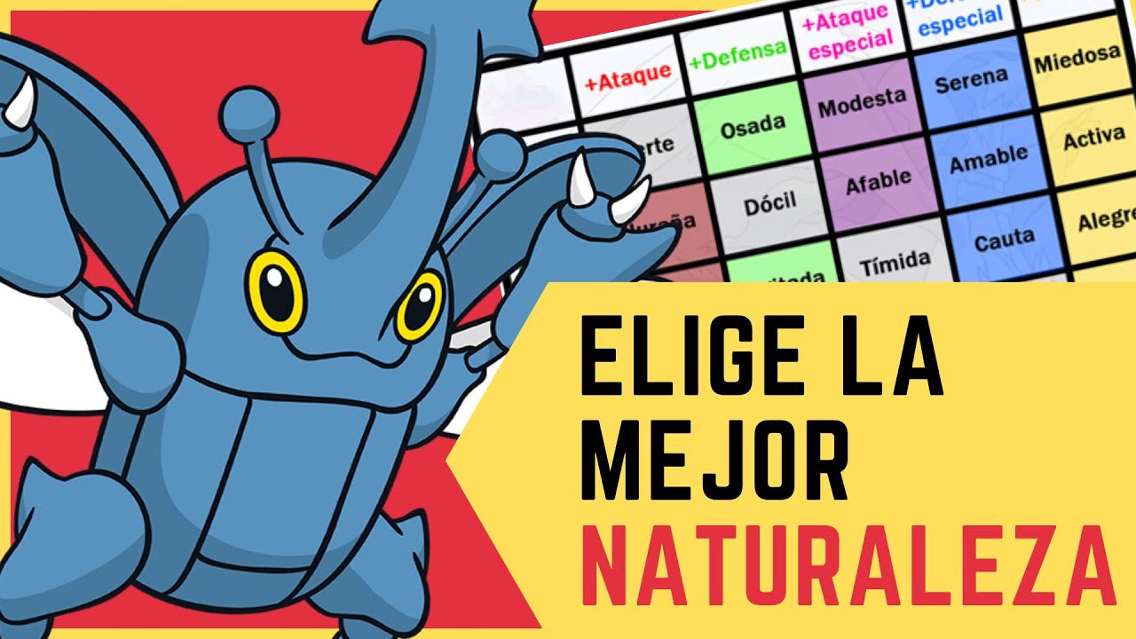 🔴 ¿CUÁL ES LA MEJOR NATURALEZA? ¡APRENDE A ELEGIR LA MEJOR NATURALEZA PARA TU POKEMON!