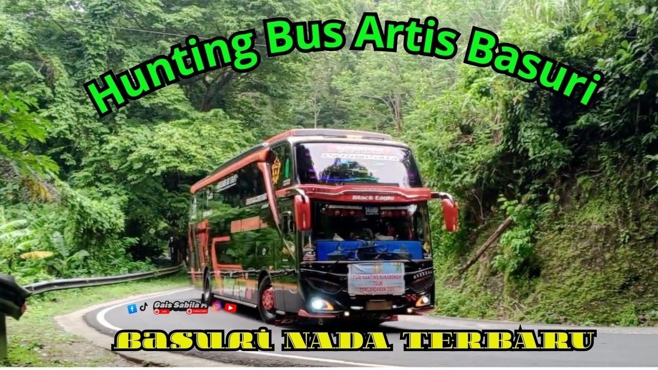 🚌HUNTING BUS PARIWISATA KEREN🤩DI TIKUNGAN VIRAL PANGANDARAN!🔥